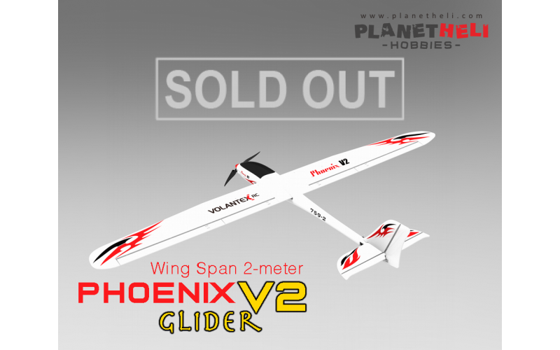 Volantex RC Plane Phoenix 2000 V2 2-meter sport glider PNP